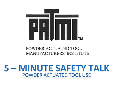 PATMI Safety Talk