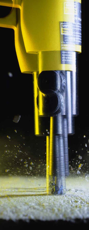 Drill in action